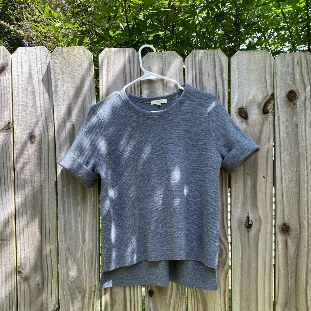 Madewell Heather Gray Woman’s Sweater